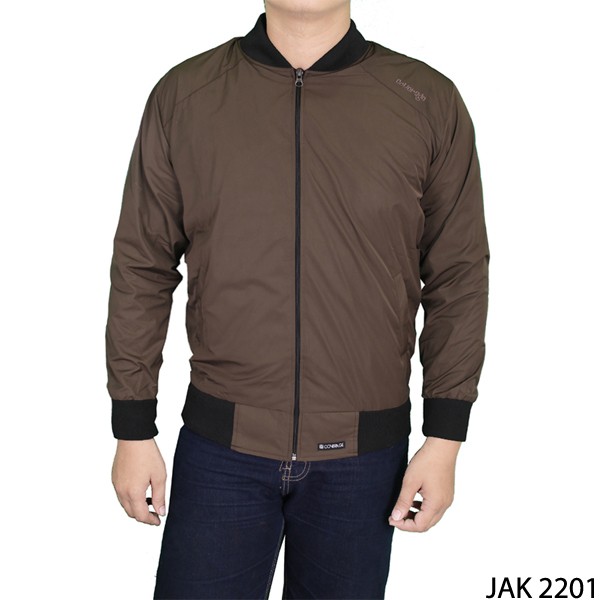 Jaket Pria parasut Outdoor Parasut Coklat Tua – JAK 2201