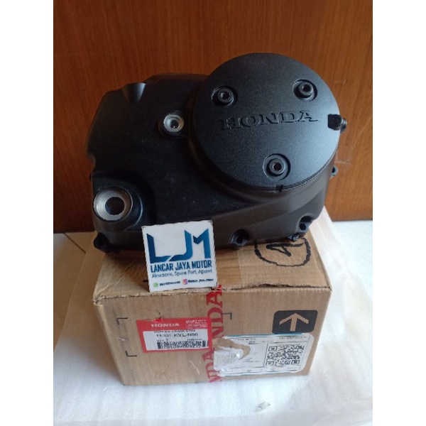 cover R crank case kanan bak tutup mesin kopling supra x 125 batman hitam 11331-KVL-N00