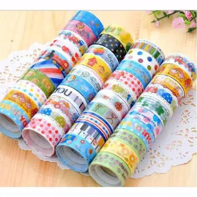 

Selotip Aesthetic Selotip Motif Karakter Lucu Unik Isolasi Solasi Lakban Kekinian