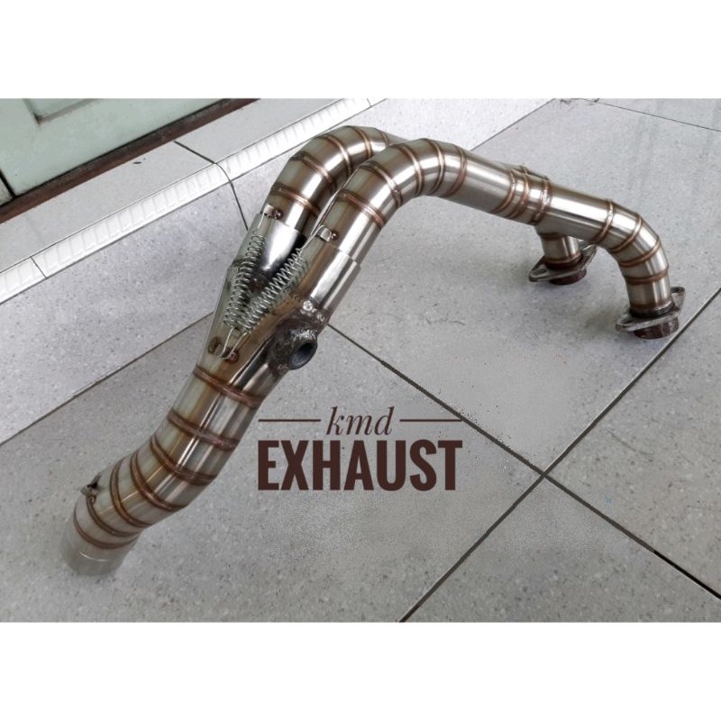 LEHER HEADER RACING ER6 ER6N INLET 2 INCH STAINLESS