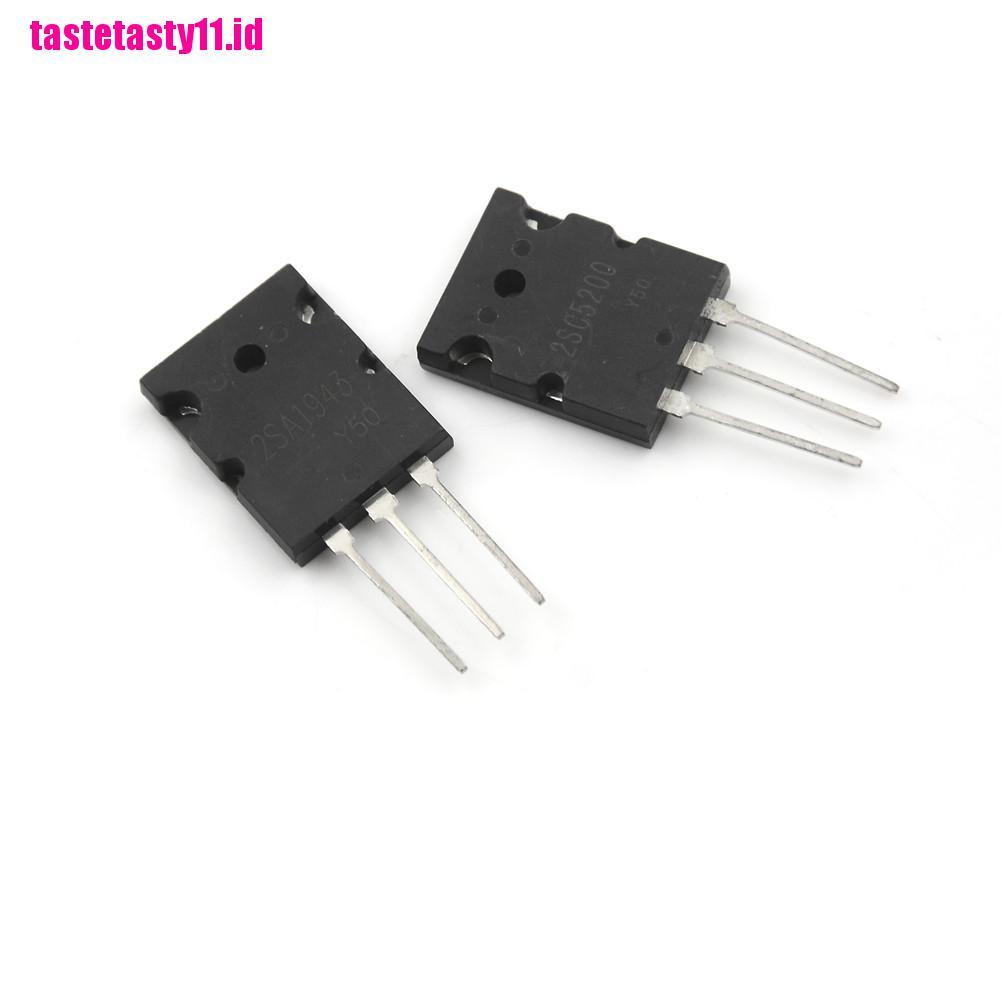 【TTID】New 1pair OR 2PCS Transistor TO-3PL 2SA1943-O 2SC5200-O 2SA1943 2SC5200 A