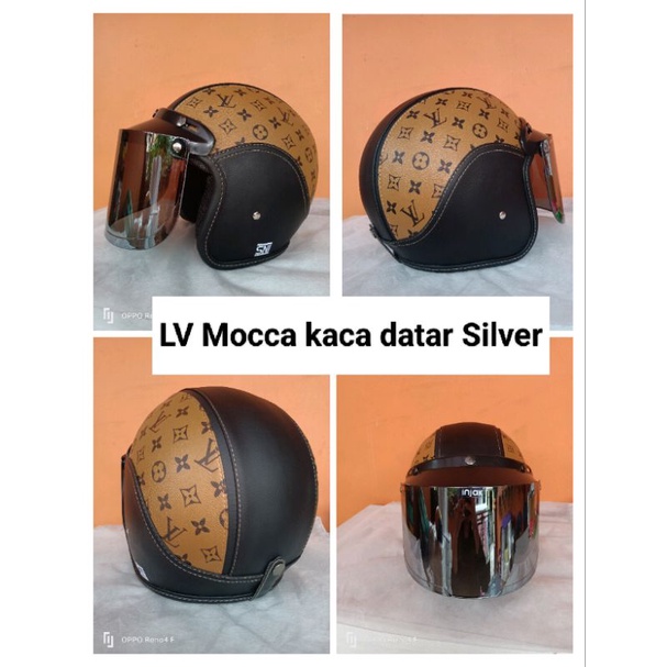 Helm bogo dewasa helm bogo kulit motif helm bogo wanita SNI