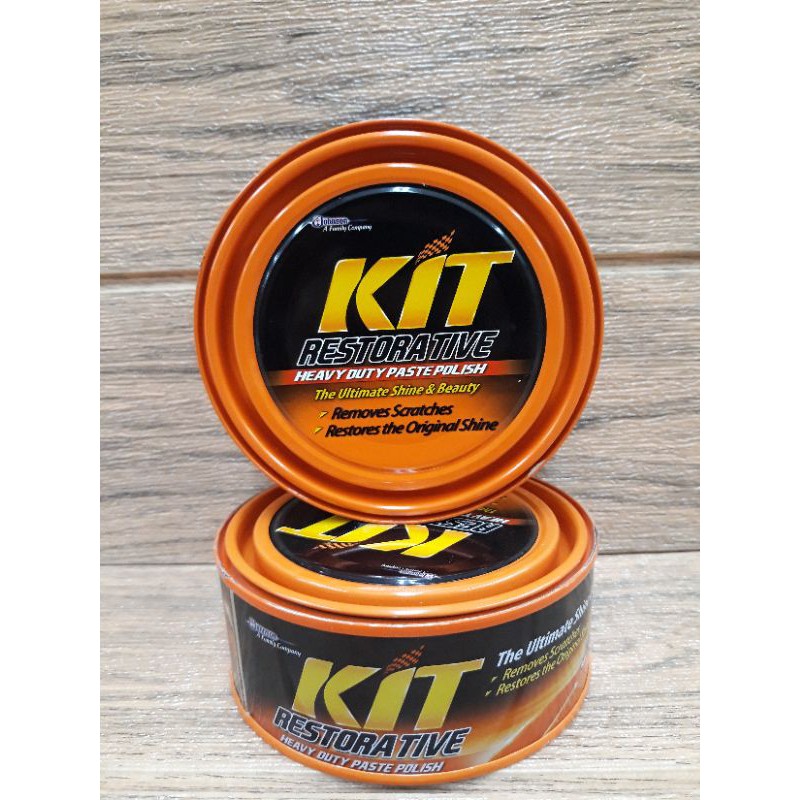 KIT RESTORATIVE PASTE WAX 225gram / KIT POLES BODY MOTOR DAN MOBIL