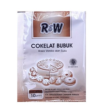 

Rajawali RW R&W Coklat Bubuk Sachet 10GR