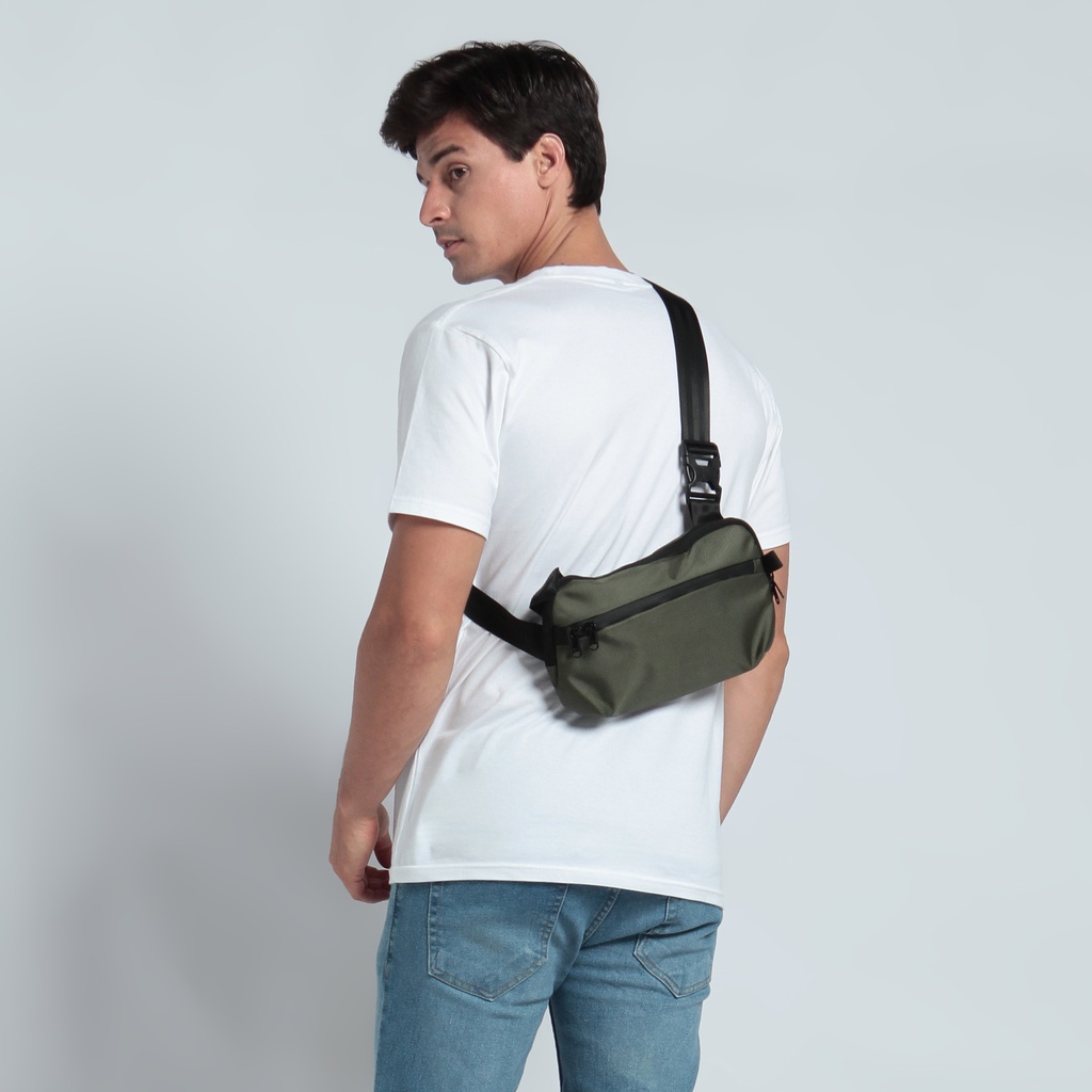 REV X ANT - Waist Bag CROME Waterproof - Tas Pinggang - Big Compartment