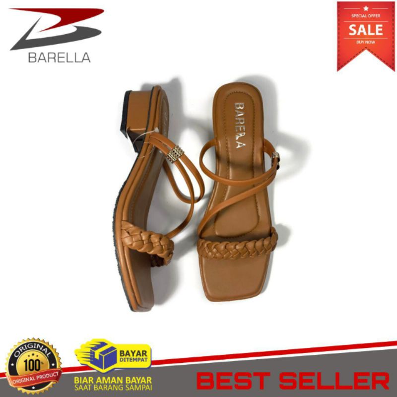 Barella sandal wanita hak 3CM/sendal wanita hak hells terbaru