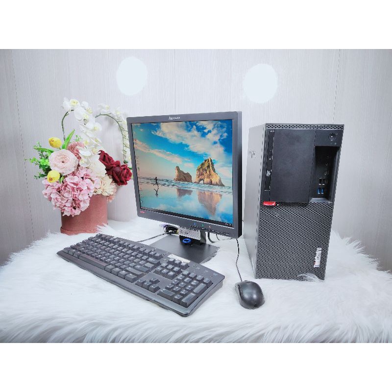 Pc Paketan Lenovo Thinkcentre M920t Lcd Lenovo Thinkvision L1711p Square Bergaransi