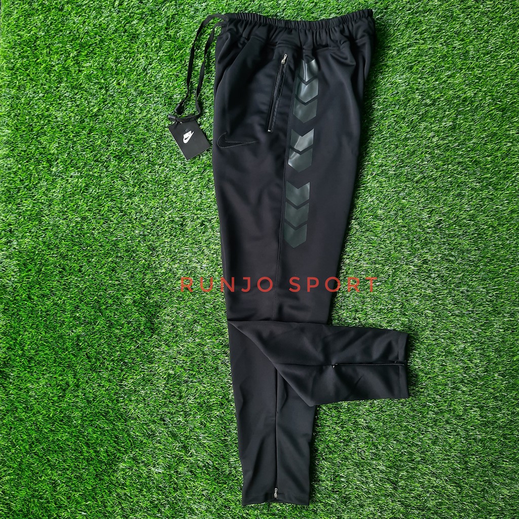 Jogger Celana - Trackpants Nike Sweatpants -  Joger Pants Training Panjang hitam Pria Wanita - ABW