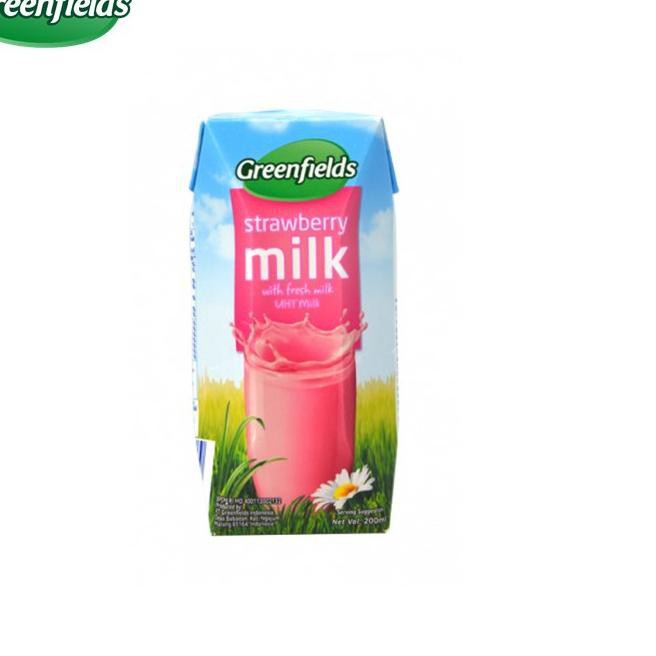 

[KODE BARANG 185] GREENFIELDS STRAWBERRY 24 x 200 ml ( KARTON ) TERMURAH!!!