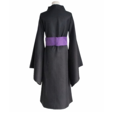 YUKATA KIMONO HITAM NORAGAMI BAHAN DRILL