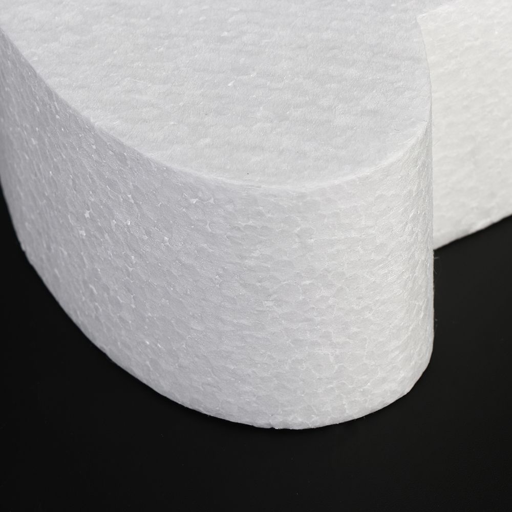 Cetakan Kue Bentuk Hati Bahan Polystyrene Styrofoam Untuk Dekorasi Pernikahan