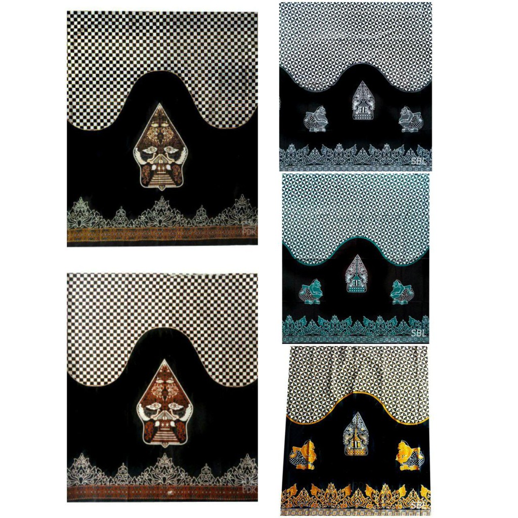 SARUNG BATIK ~ SARUNG ANAK MOTIF GUNUNGAN WAYANG