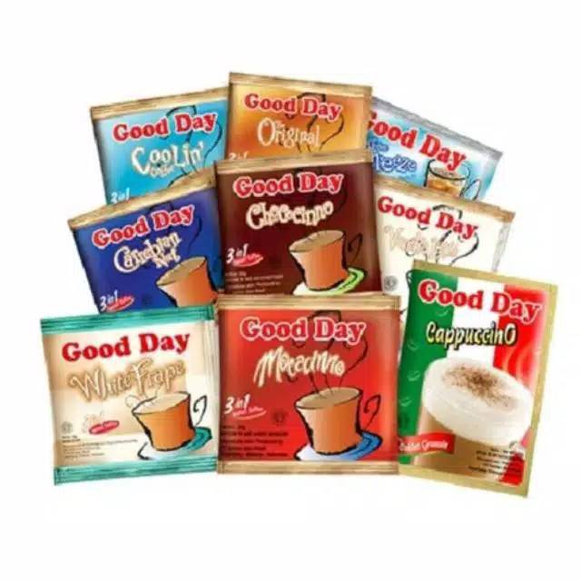 

Kopi good day 10 pcs all varian