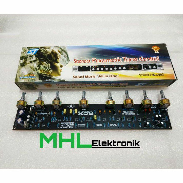 Stereo Parametrik Tone Control C40 Elite EL 038