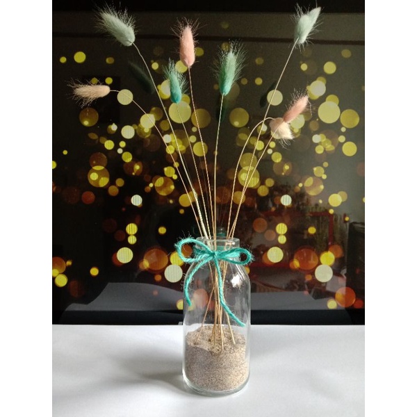 Vas Bunga Kering / Pasir Bunga Kering dekorasi rustic / 1 Paket Dekorasi Bunga Kering