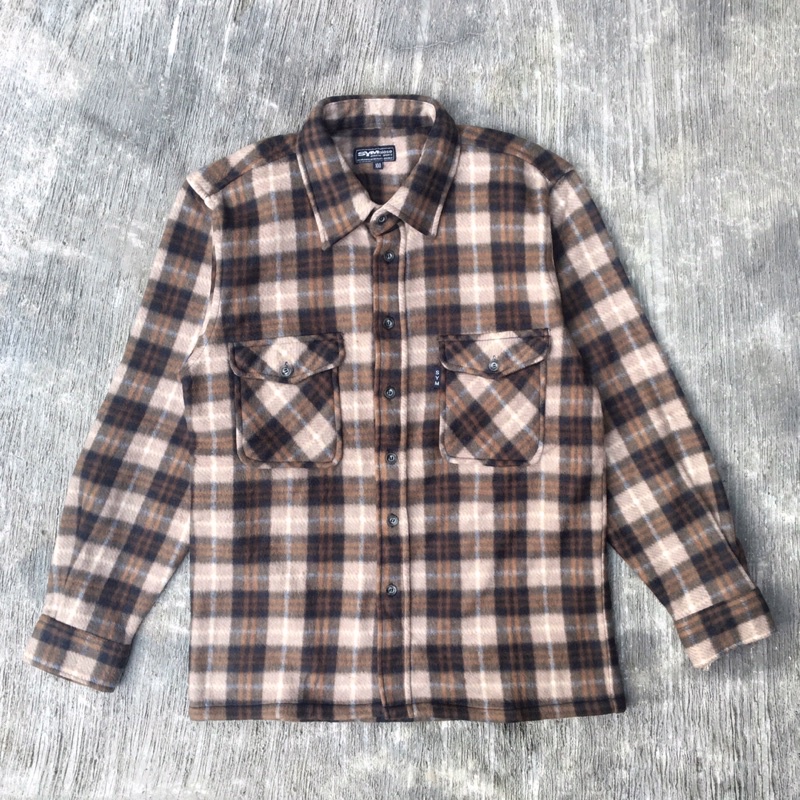 Kemeja Outer Tartan SYMbiose