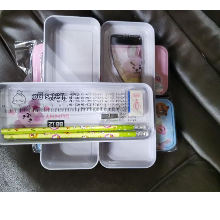 

- TEMPAT PENCIL BTS / TEMPAT PENCIL KALENG TEMPAT PENSIL .,
