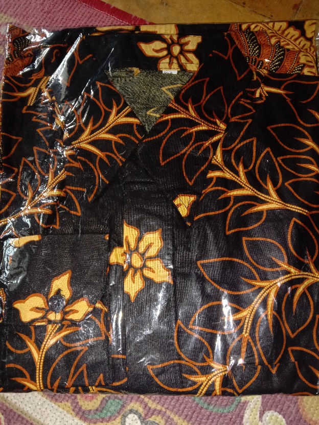 Kemeja Batik Lengan Panjang Size M L Xl Xxl Xxxl