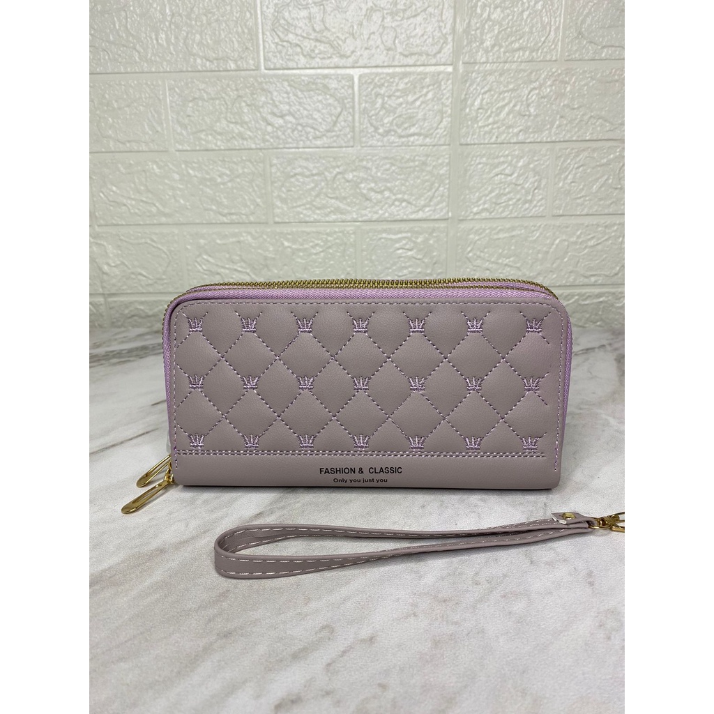 PX 644 Dompet Panjang Wanita Import - Dompet Kualitas Premium - Dompet Double Layer Terbaru