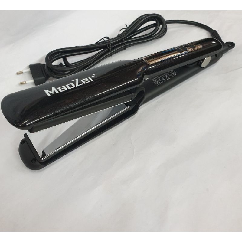 Alat Catokan Rambut Plat Besar Maozer Rebonding Lurus Dan Keriting Curler Rambut Catok 2in1Termurah