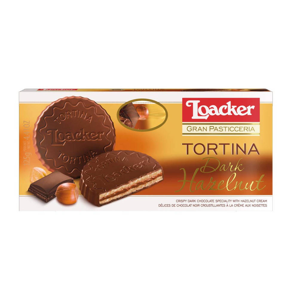 Loacker Wafers Tortina Dark Hazelnut Australia