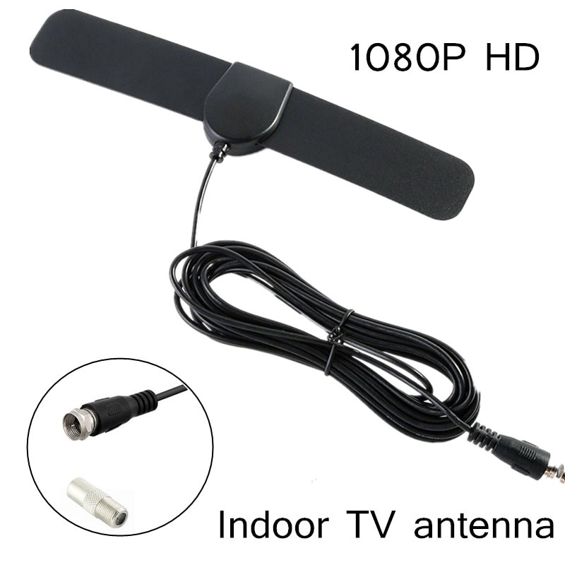 Taffware TFL-D141 Antena TV Digital Indoor Portable Simple Antena Mobil Televisi Car Indoor dalam Rumah Sinyal Channel VHF UHF Bisa untuk TV non Digital, TV Tabung, TV Lcd, TVBOX, Receiver Digital, Set Top Box Digital, Android TV, Smart TV, Android TV