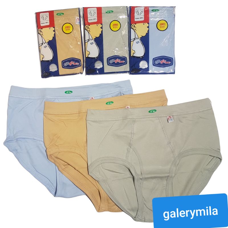 1 pcs celana dalam pria GT man jumbo/ CD cowo GT man jumbo