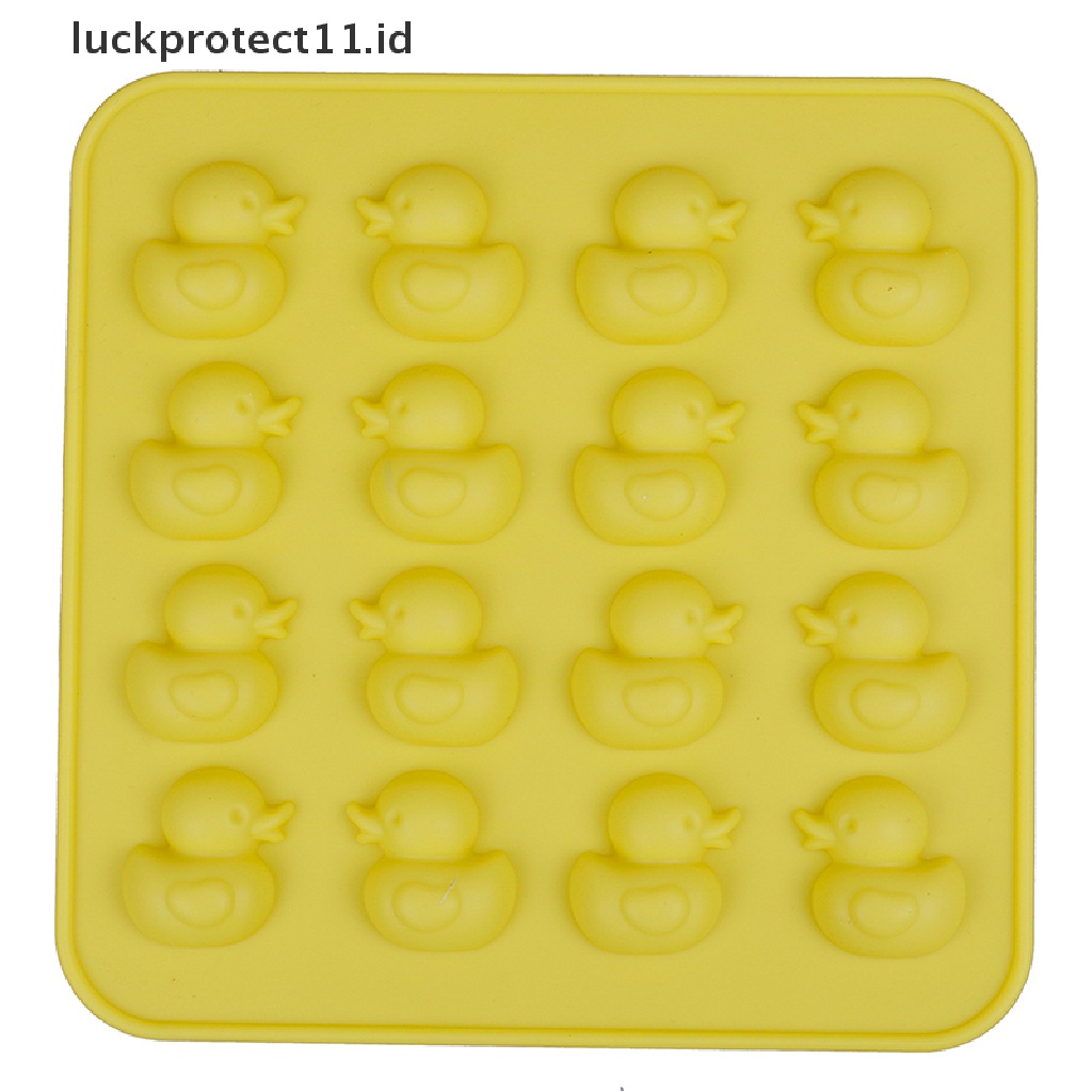 //HG&amp;ID// Cute Duck Silicone Mold DIY Chocolate Ice Biscuit Candy Moulds .