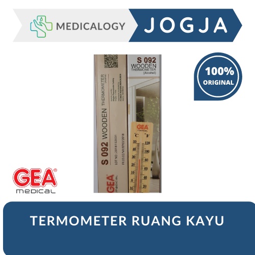 TERMOMETER RUANG KAYU - TERMOMETER RUANGAN GEA