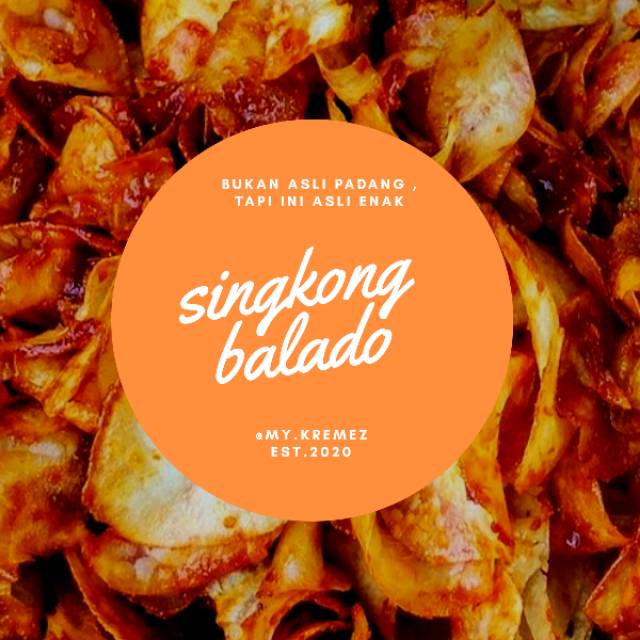 

KERIPIK BALADO / KERIPIK PADANG 250GR