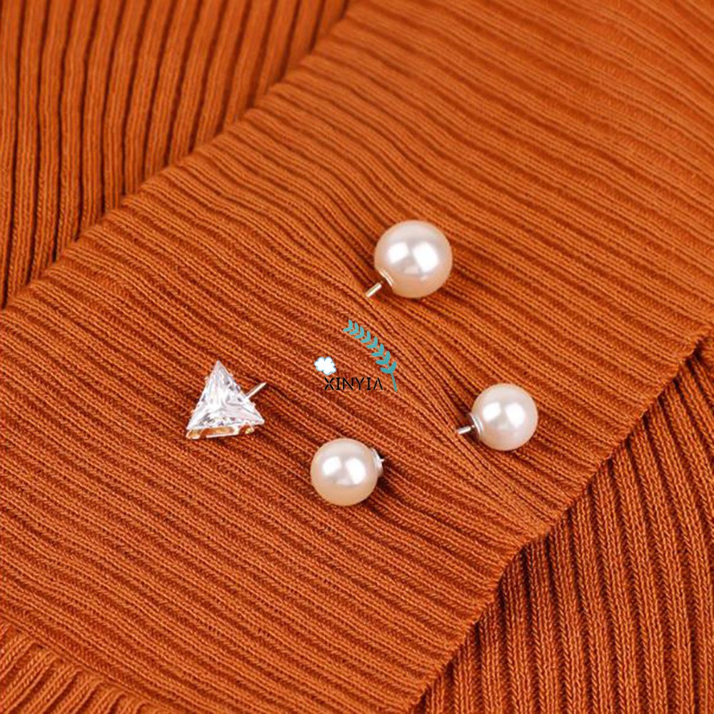 Aksesoris Fashion Murah Mutiara Bros Korea Bros Pearl Pin Brooch Berlian Wanita