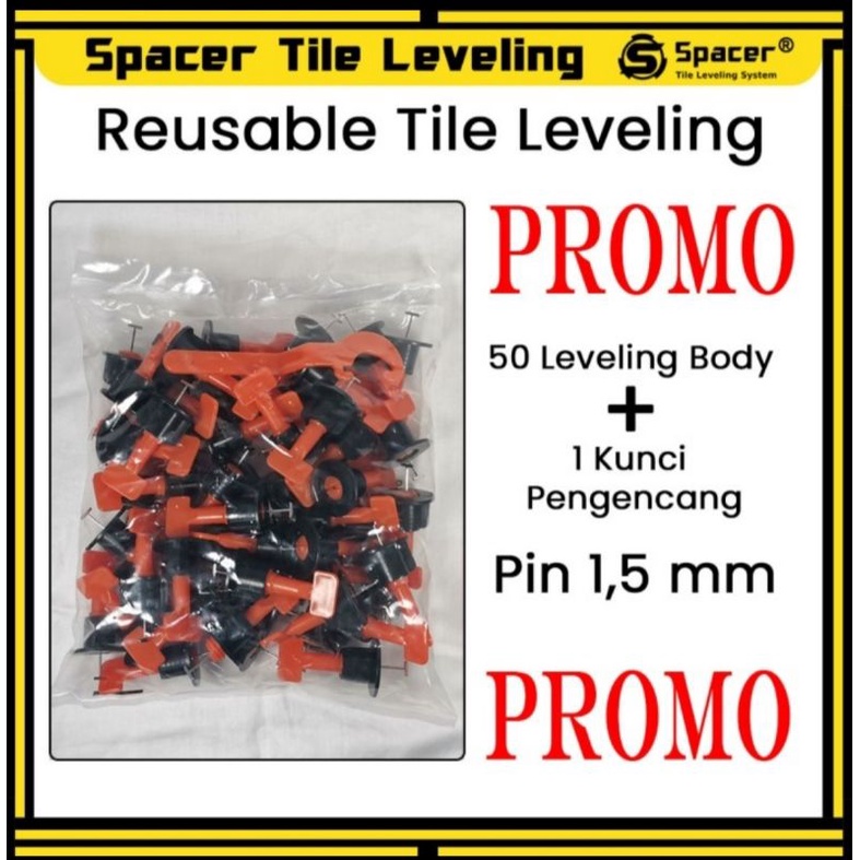 TILE LEVELING SET - ALAT BANTU MERATAKAN PEMASANGAN KERAMIK