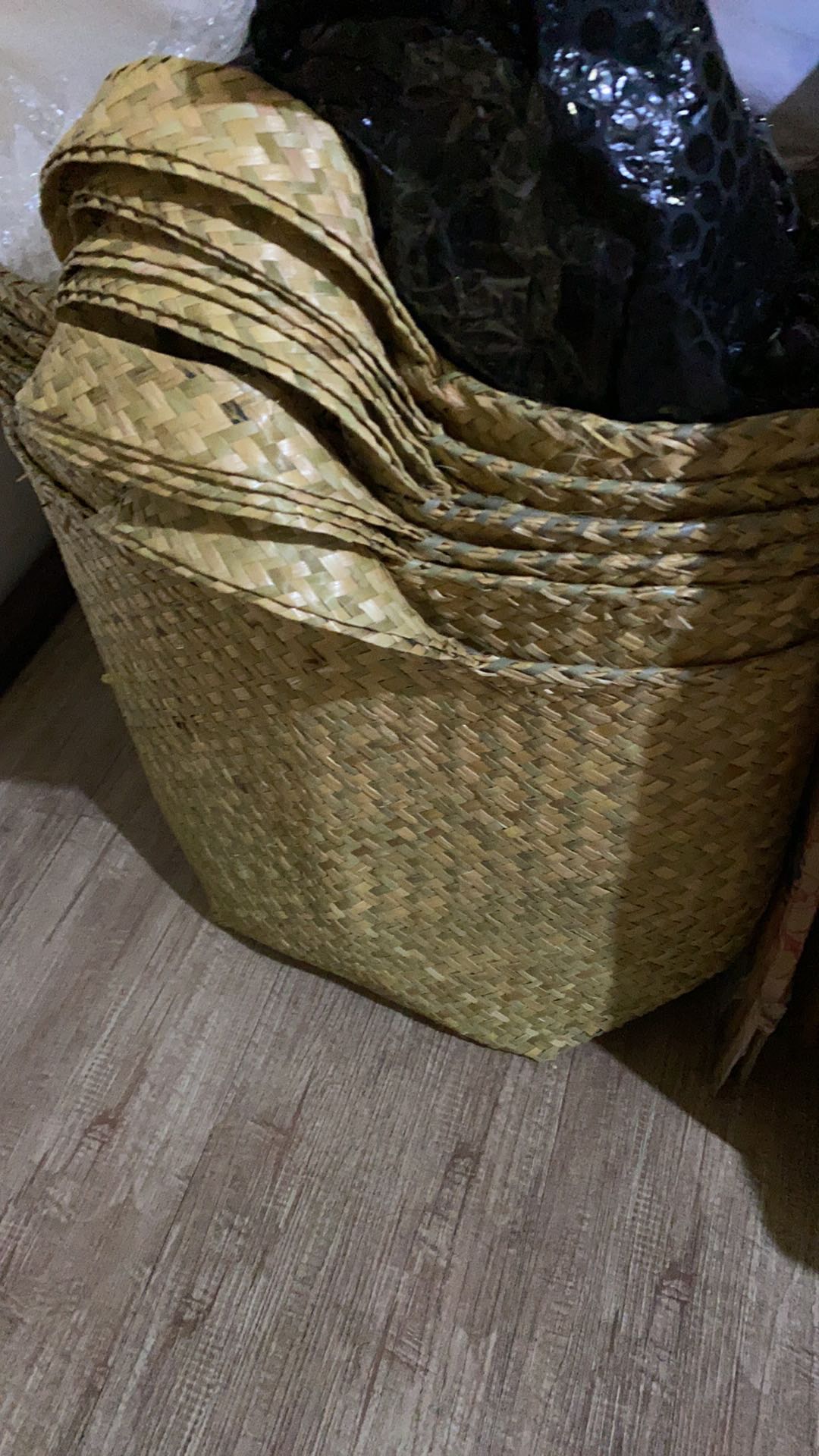 Keranjang Anyaman Purun D20cm