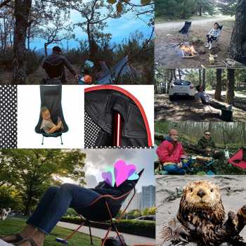 Kursi Lipat Outdoor Portable Memancing Berkemah Folding Chair