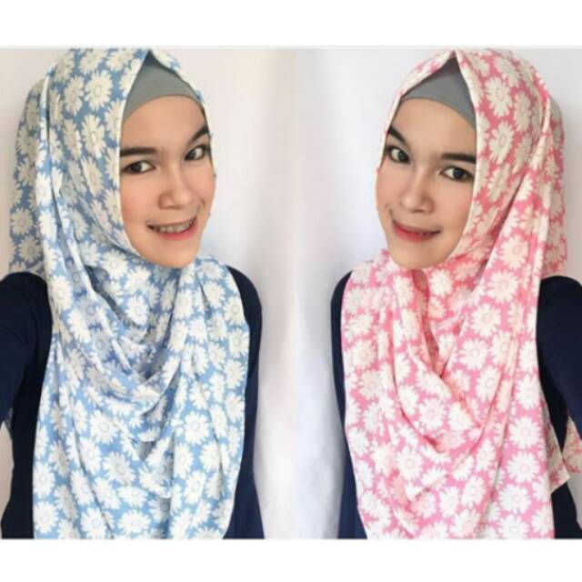 Pashmina Instan Firsty Daisy
