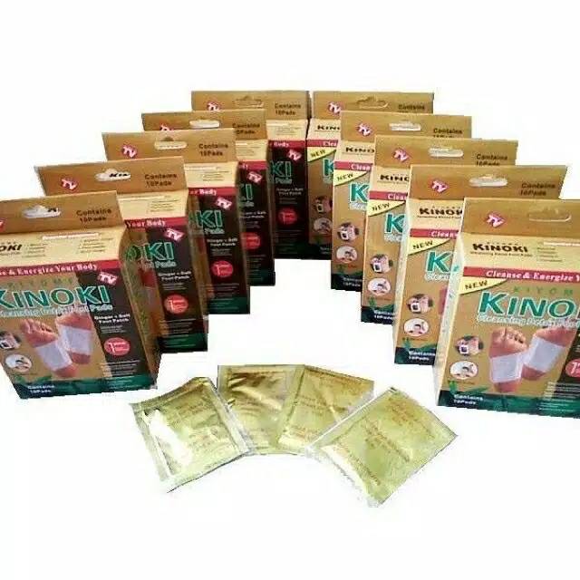 Satuan Kinoki Gold Ginger + Salt Koyo Kaki Herbal per Pcs