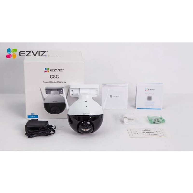 Ezviz C8C Pro AI 1080P Color Night PTZ Wireless IP Camera CCTV Outdoor