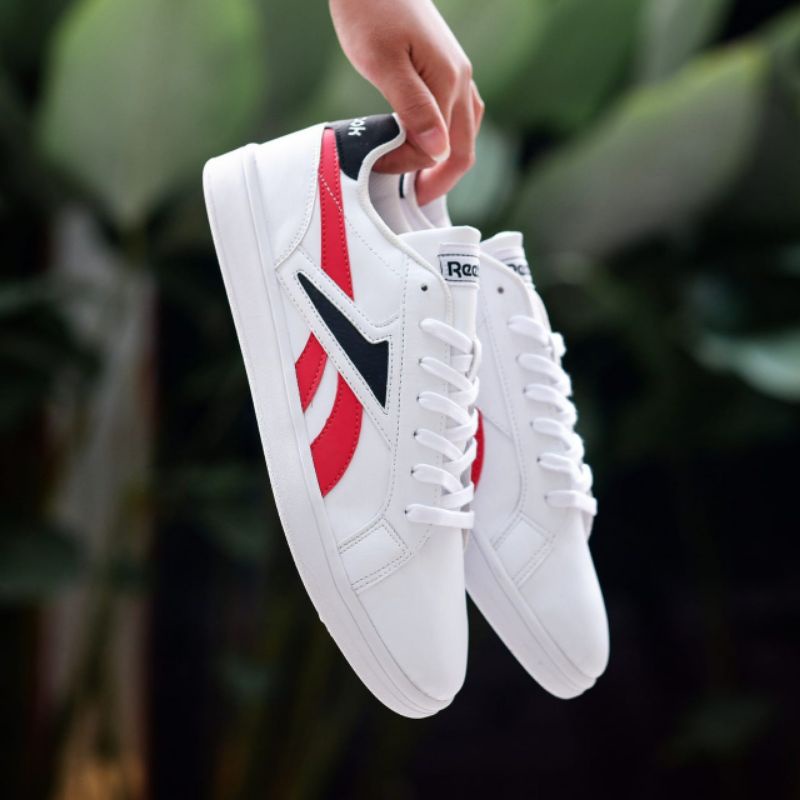 REEBOK ROYAL COMPLETE 2 WHITE RED BLACK