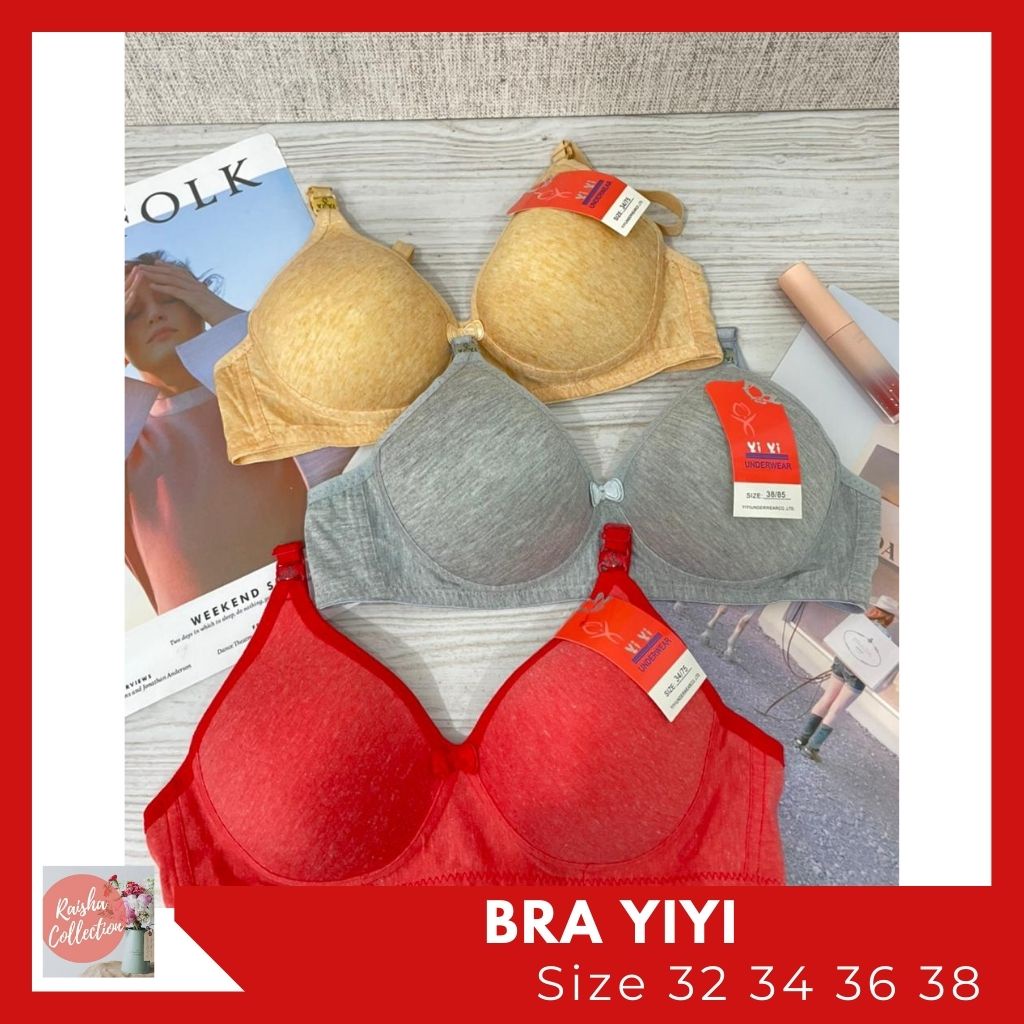 RC Yiyi Bra/BH Busa Tipis Tanpa Kawat Import Harga Murah