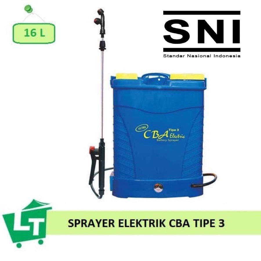 Sprayer Elektrik Merek CBA Tipe 3 Uk. 16 Liter