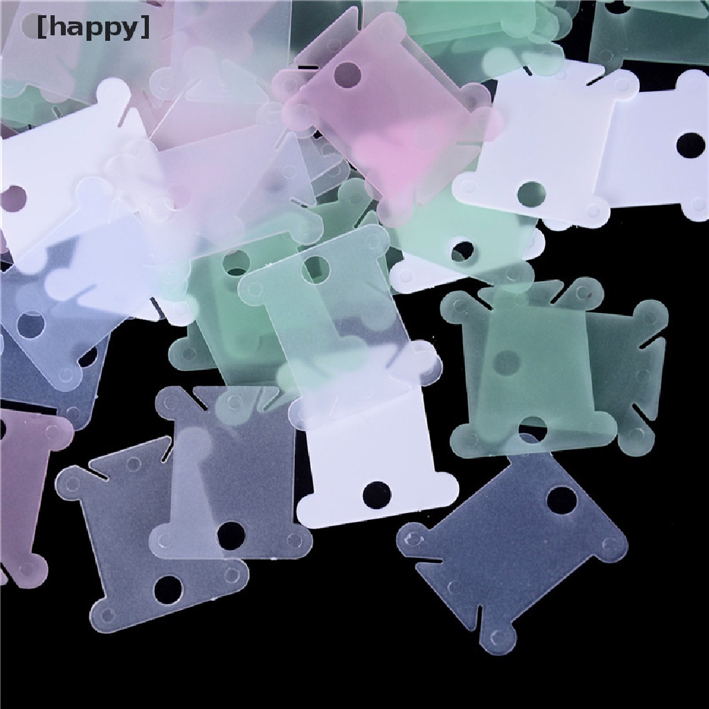 100 Pcs / Set Holder Penyimpanan Benang Bordir Cross Stitch Diy