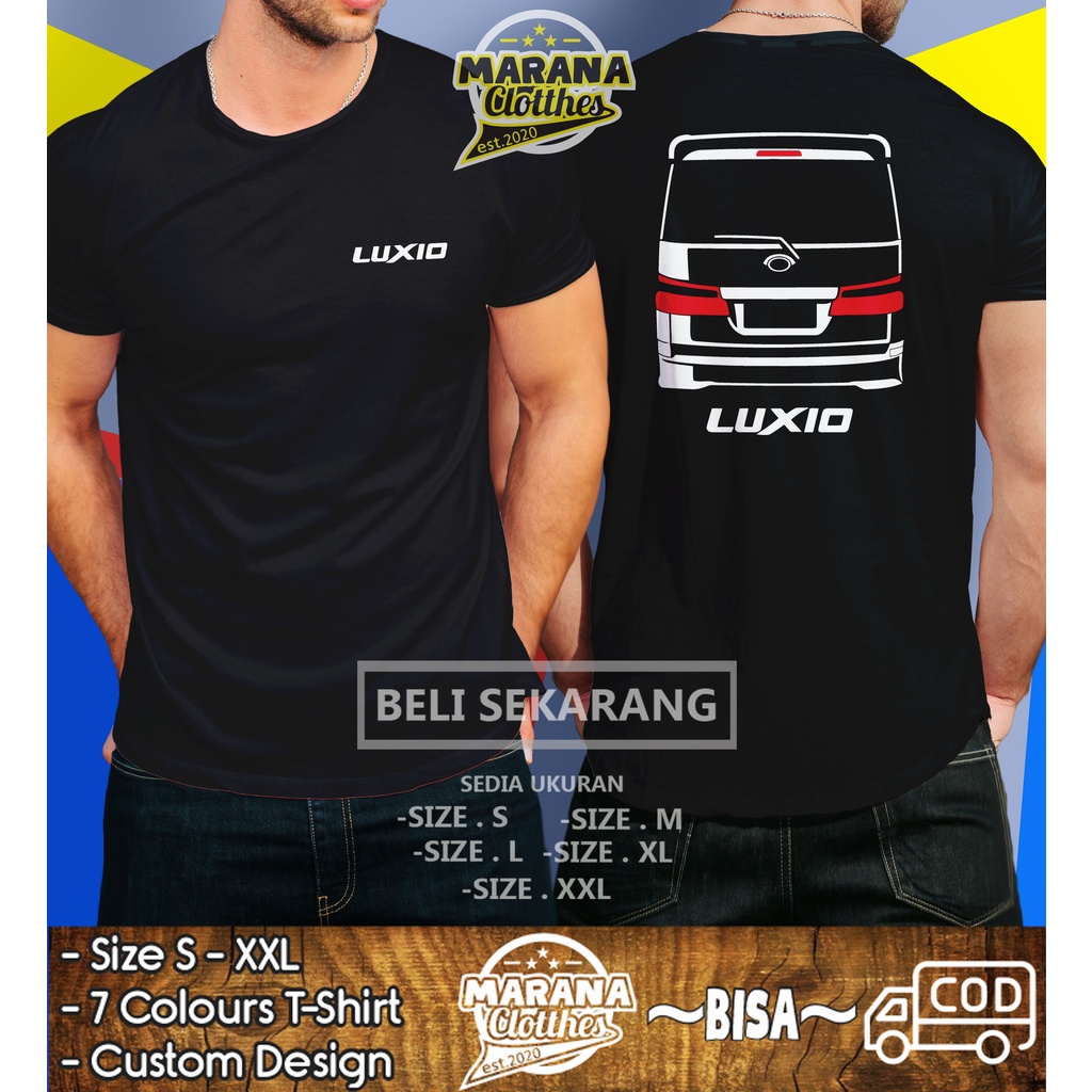 Kaos Mobil Daihatsu Luxio Rear Baju Otomotif