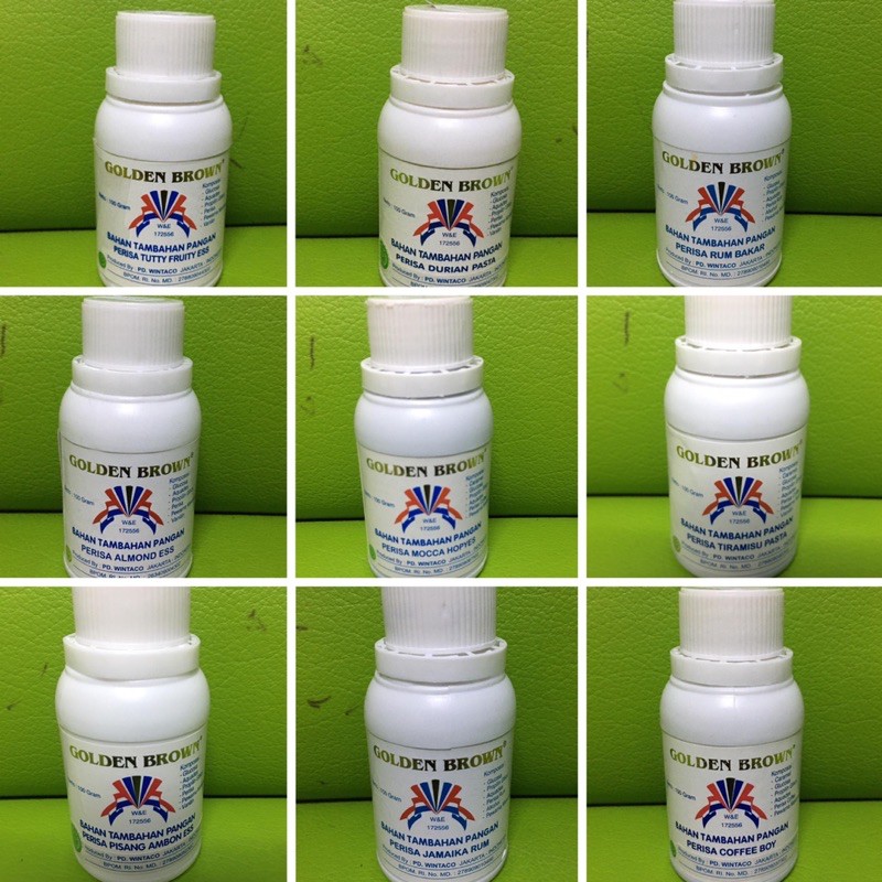 

Perisa Golden Brown 100 gram - Berbagai Varian Rasa 2