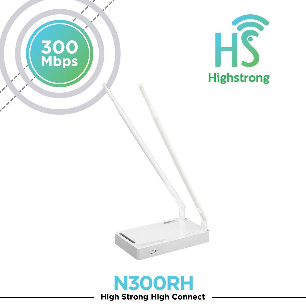 TOTOLINK N300RH - Router Wireless N 300Mbps Long Range
