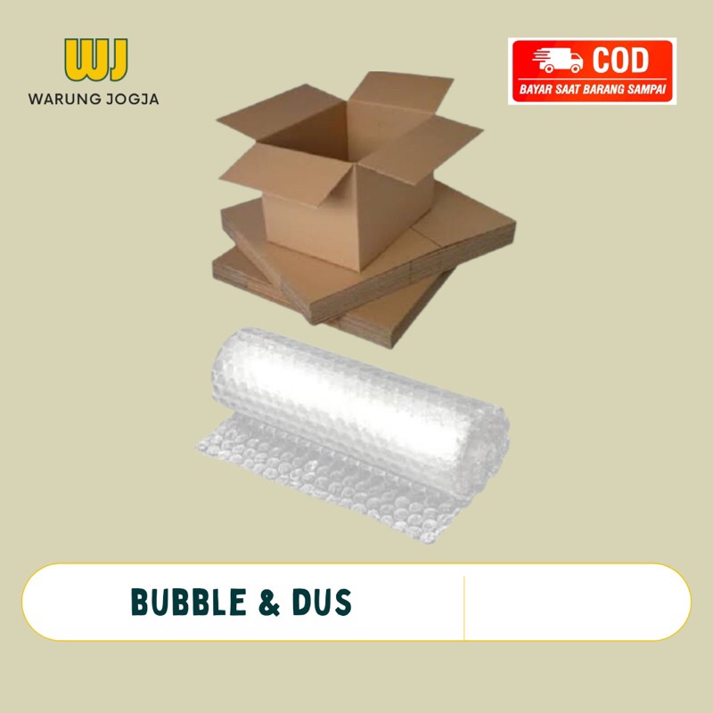 

Bubble Wrap dan Dus