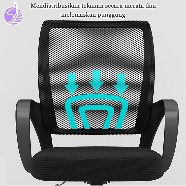 Pocket Dragon Kursi kantor/Kursi gaming/Kursi belajar/Kursi kerja/Kursi gaming murah/Kursi putar(H2)