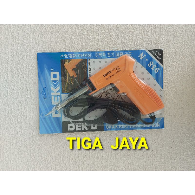 Solder Tembak Listrik Patri Dekko Deko 938N 80 Watt  Original Korea