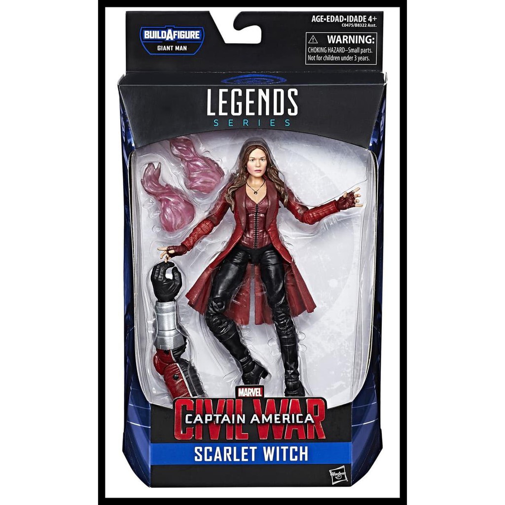 Terbaik Hasbro Marvel Legends Scarlet Witch Civil War Shopee Indonesia