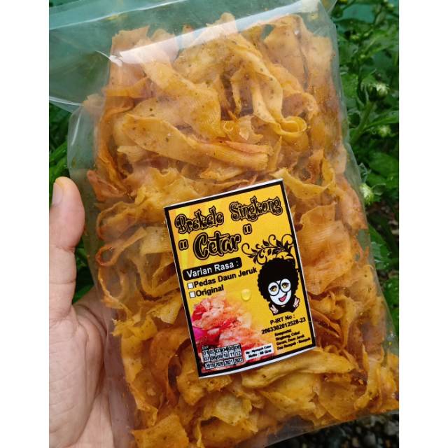 

Kripik singkong pedas/ brekele singkong pedas by nyonyah cetar (150gram)