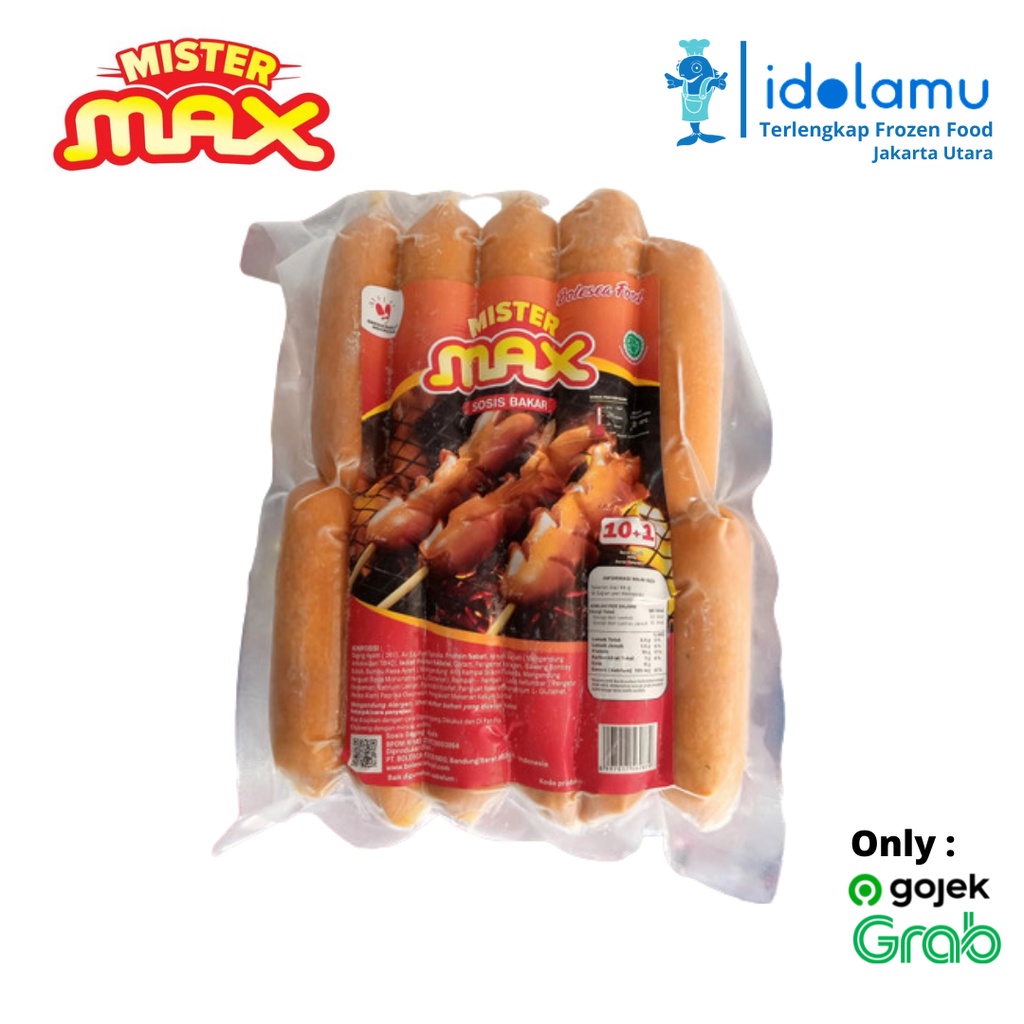 

Sosis Bakar Mini / Sosis Mister Max mini Isi 10+1